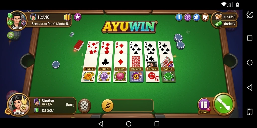 Tampilan gameplay AYUWIN yang seru dan interaktif.