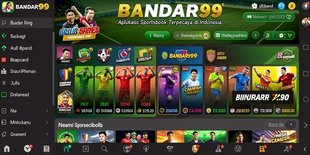 Tampilan gameplay BANDAR99 saat taruhan berlangsung.