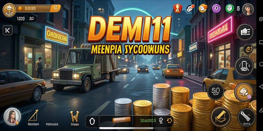 Gameplay seru dan tantangan bisnis dalam DEMI11.