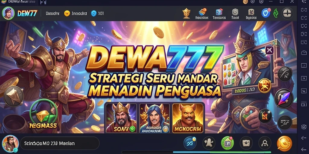 Gameplay DEWA777 yang menegangkan dan penuh strategi.