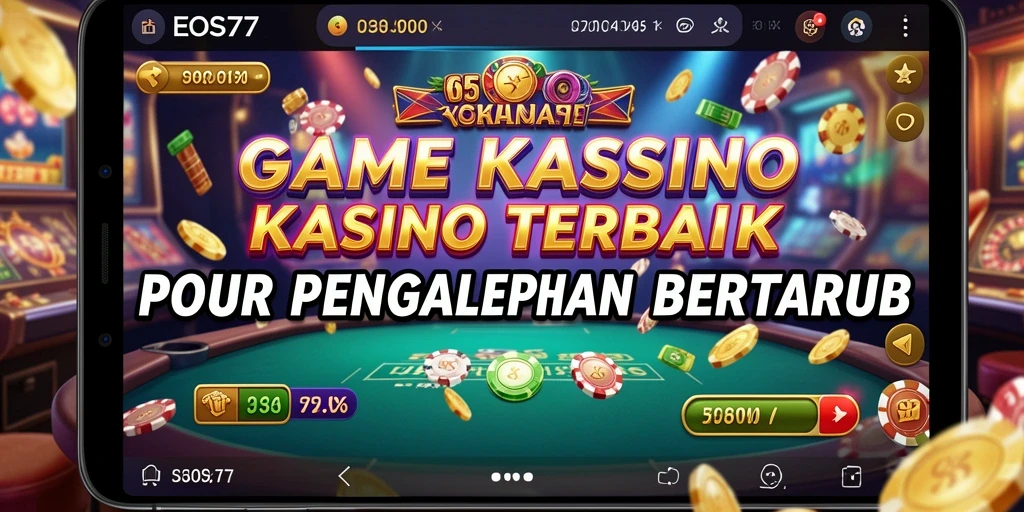 Tampilan menarik dari permainan Kasino di EOS77 yang mengasyikkan.