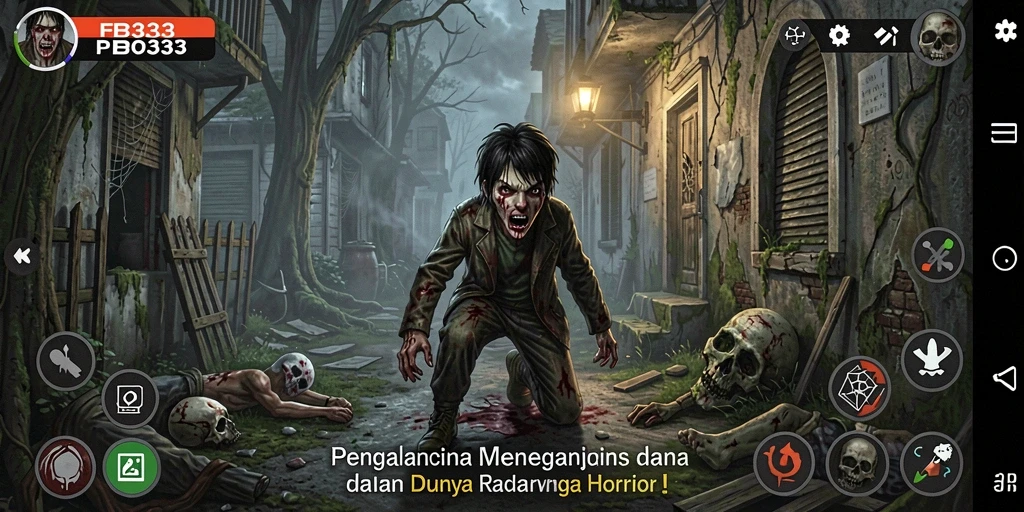 Gameplay menegangkan dengan suasana Horror yang mendalam.