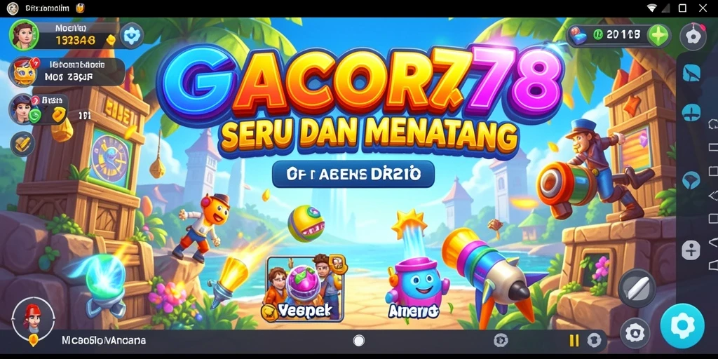 Screenshot gameplay GACOR78 menampilkan keseruan permainan Arcade.