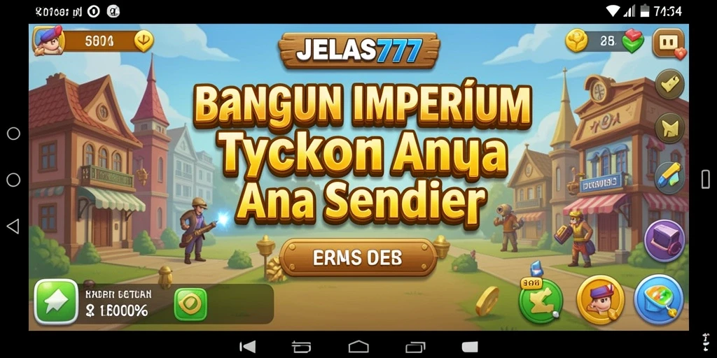 Gameplay JELAS777 yang menarik dalam membangun bisnis Tycoon.