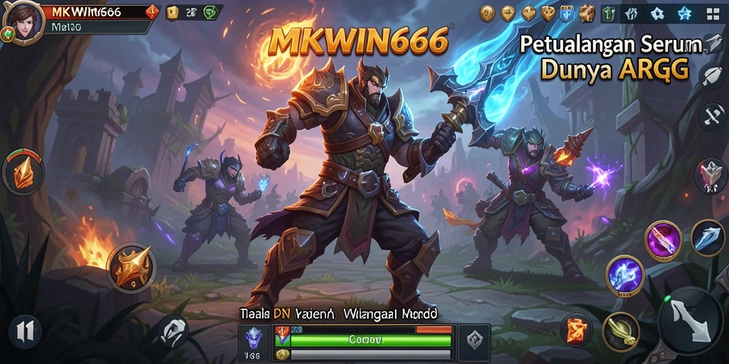 Tampilan gameplay mendebarkan di <strong>MKWIN666</strong> dengan aksi pertempuran yang intens.