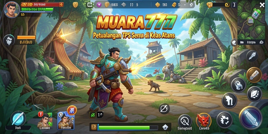 Tampilan gameplay seru dari MUARA777 dengan aksi TPS mengagumkan.