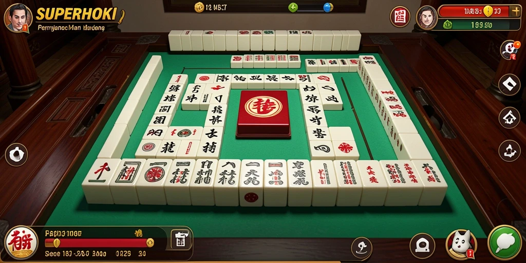 Gameplay SUPERHOKI yang seru dan penuh tantangan.