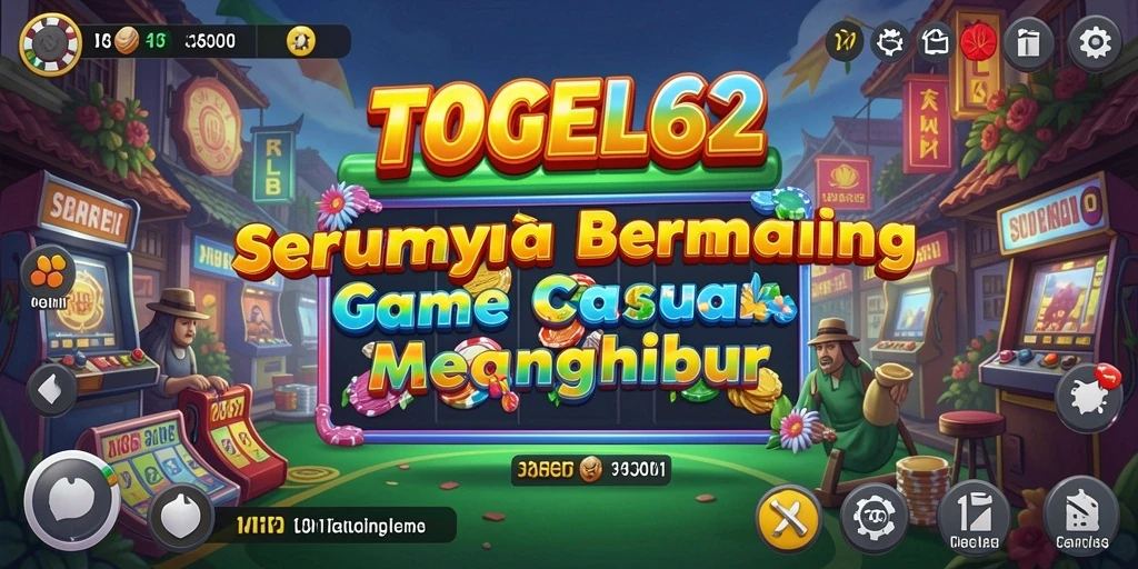 Tampilan menarik dan gameplay yang seru di TOGEL62.